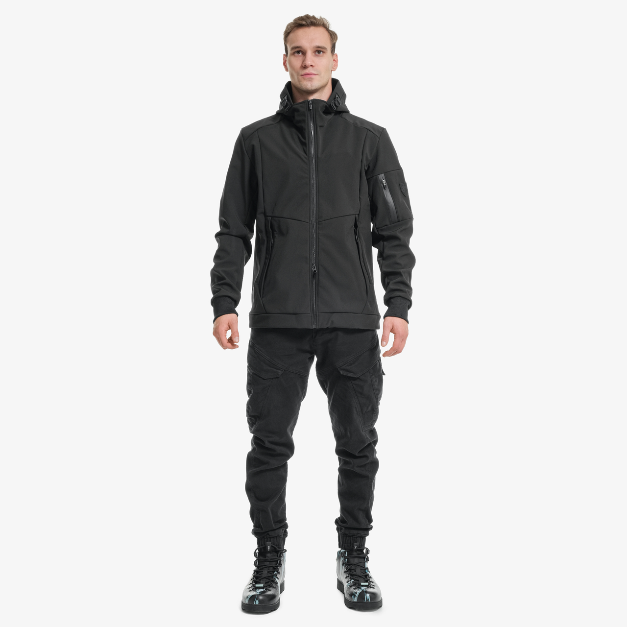 Джоггеры 09071 черный