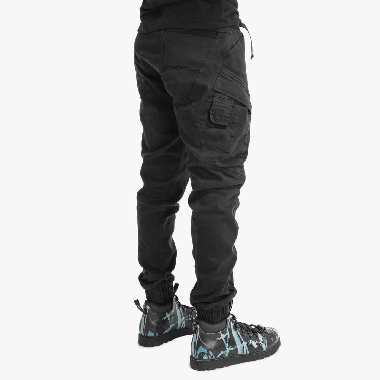 Джоггеры 09071 черный