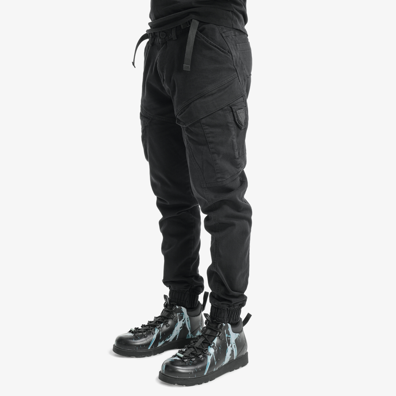 Джоггеры 09071 черный