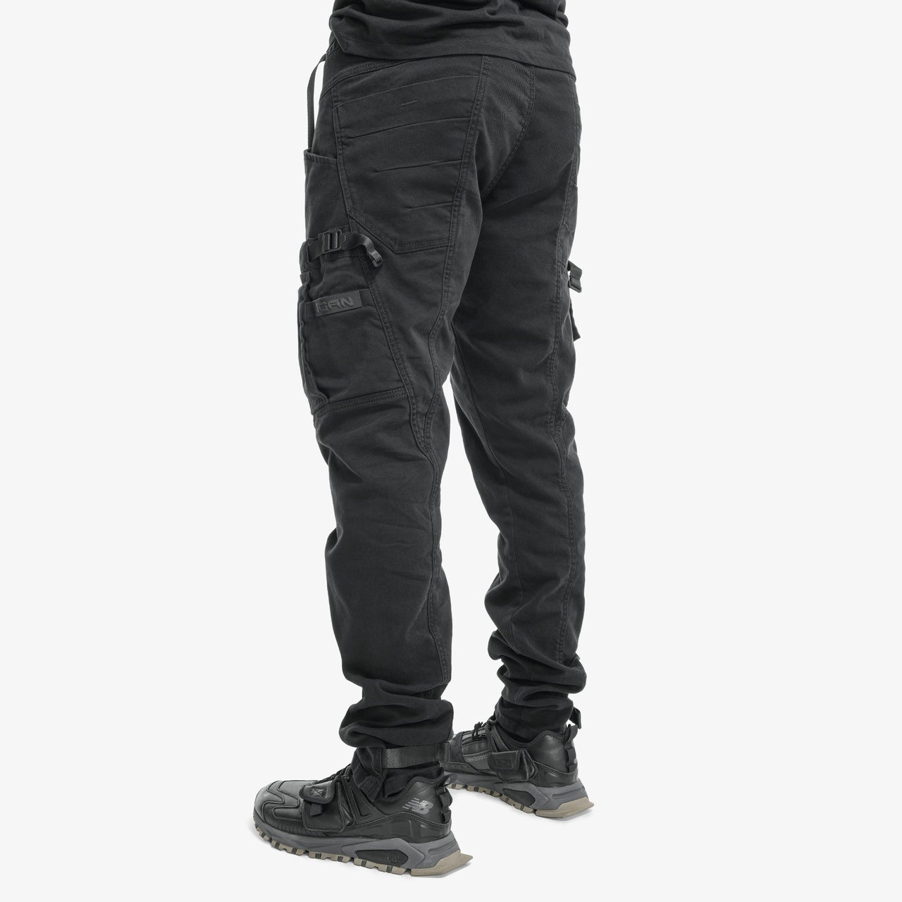 Брюки 09062 черный