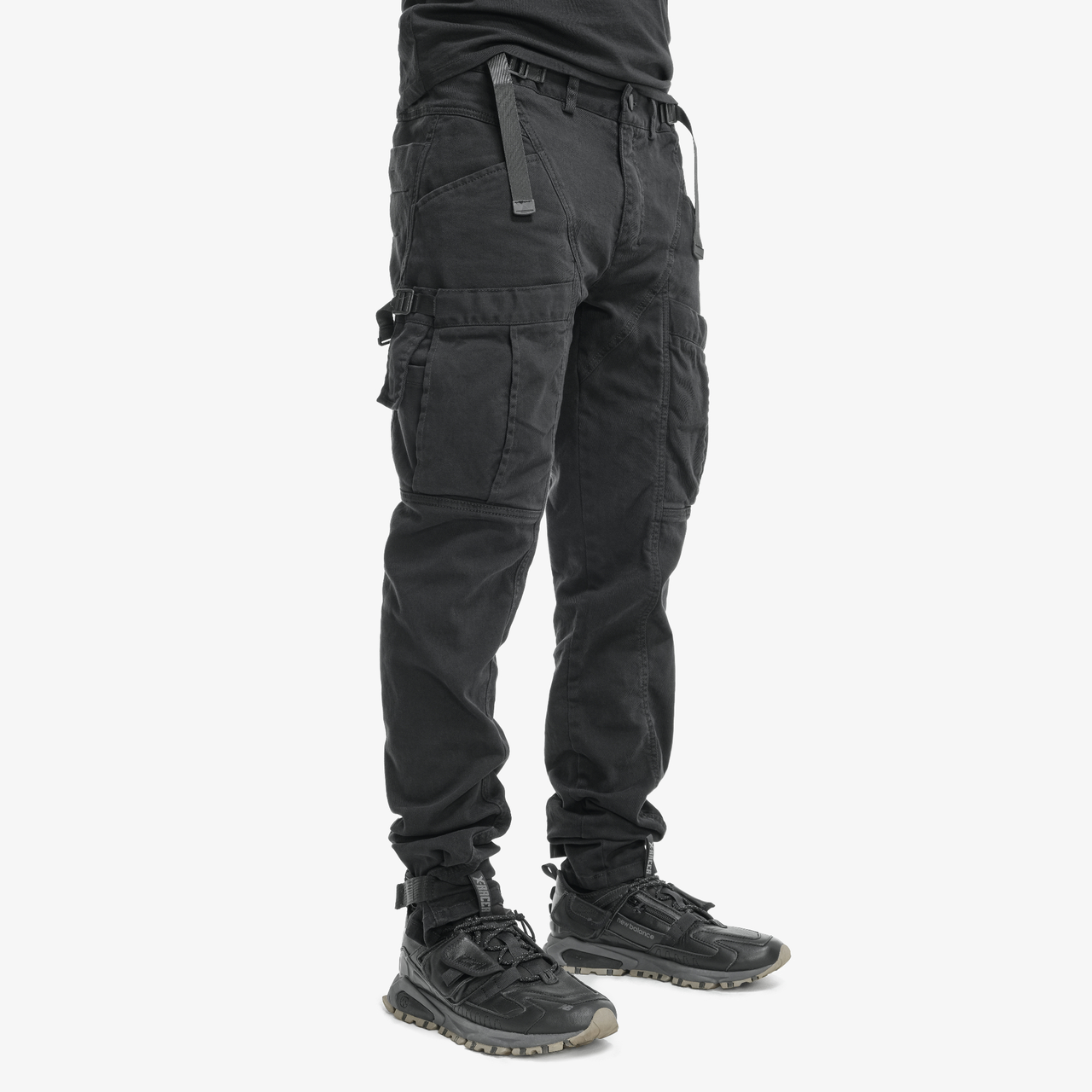 Брюки 09062 черный