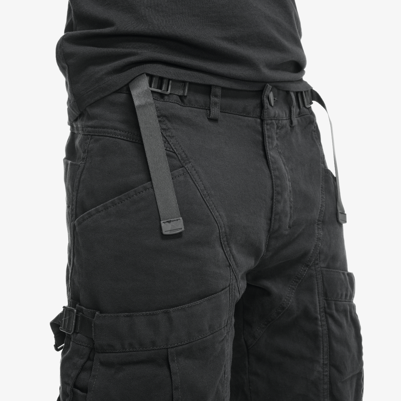 Брюки 09062 черный