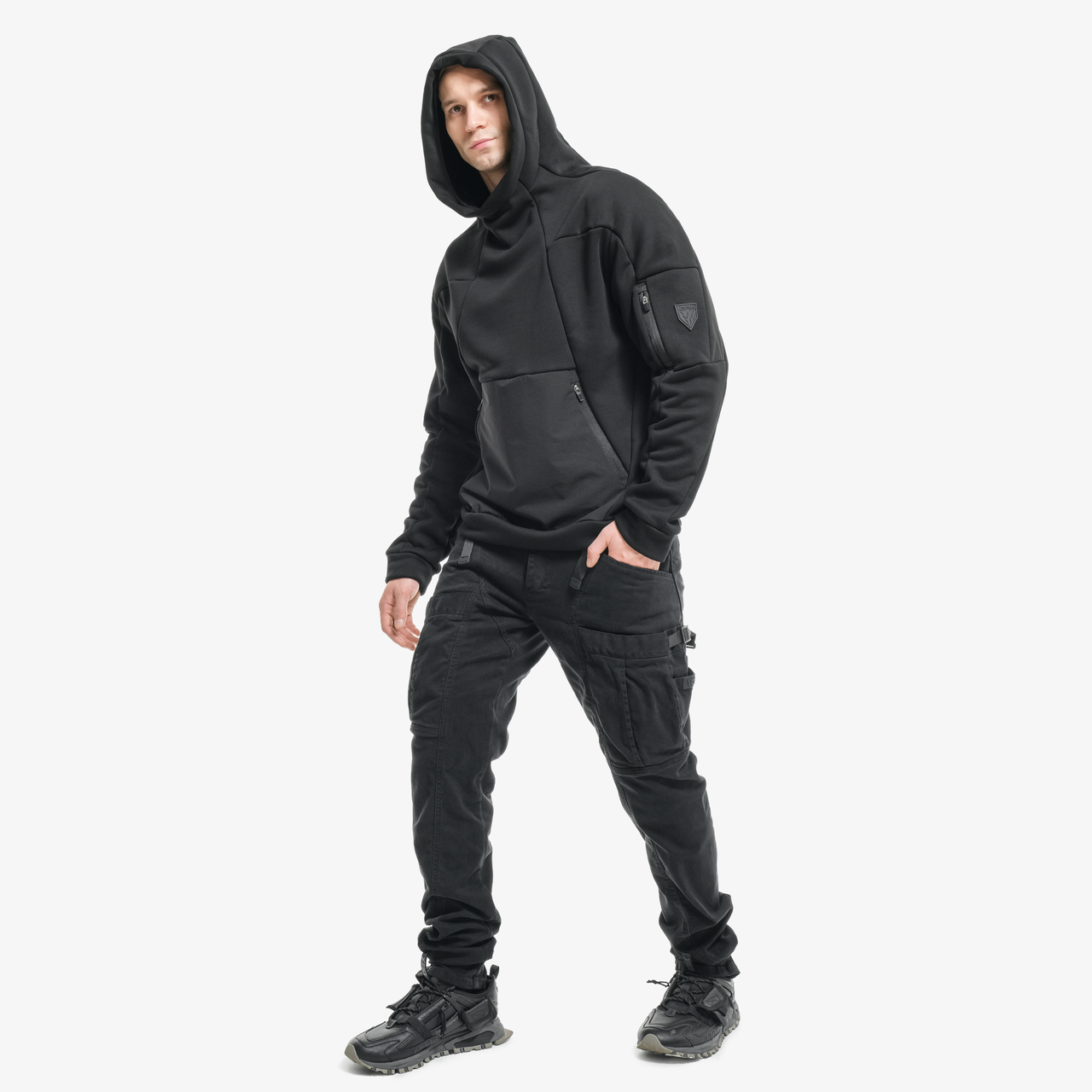 Толстовка 0320-1 черный