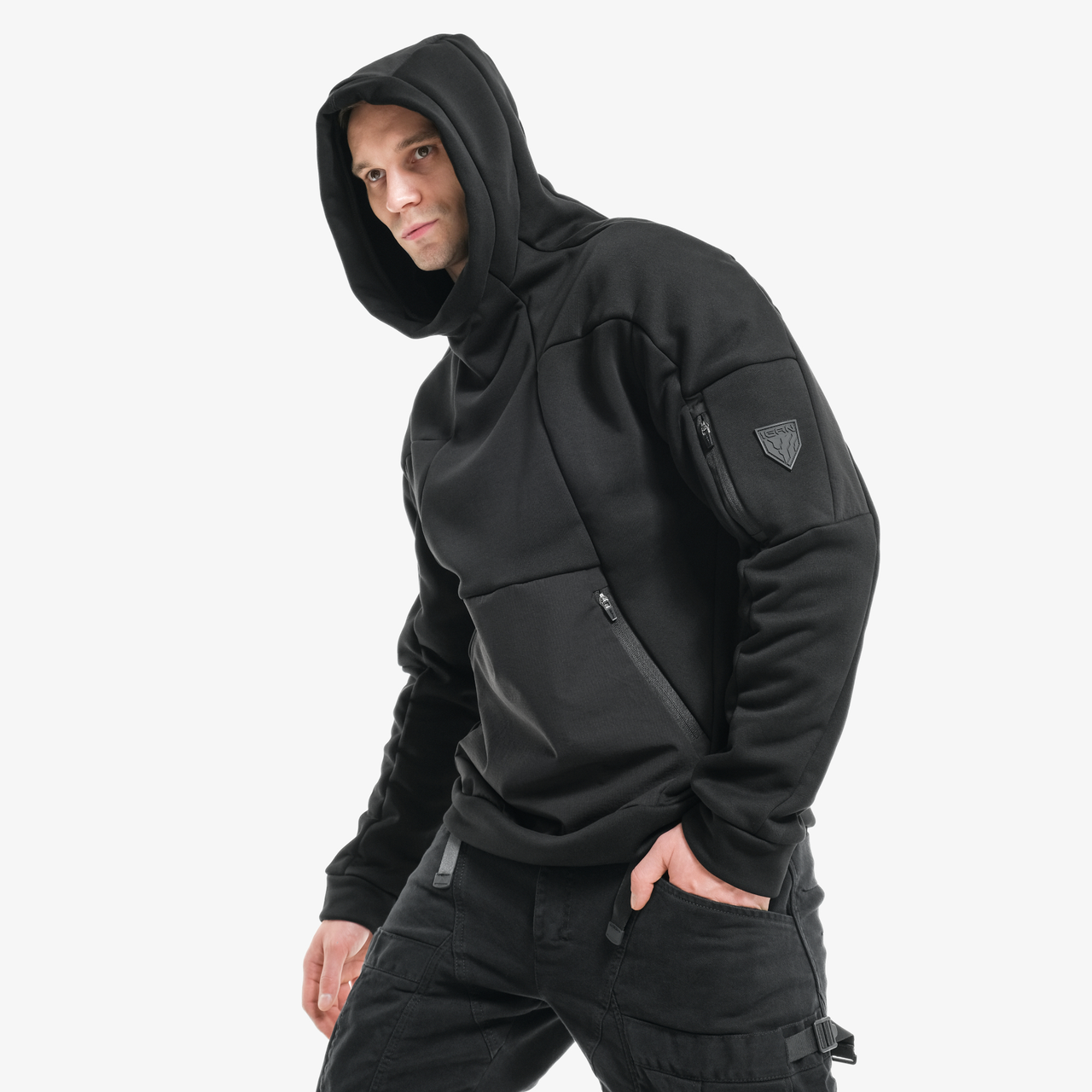 Толстовка 0320-1 черный