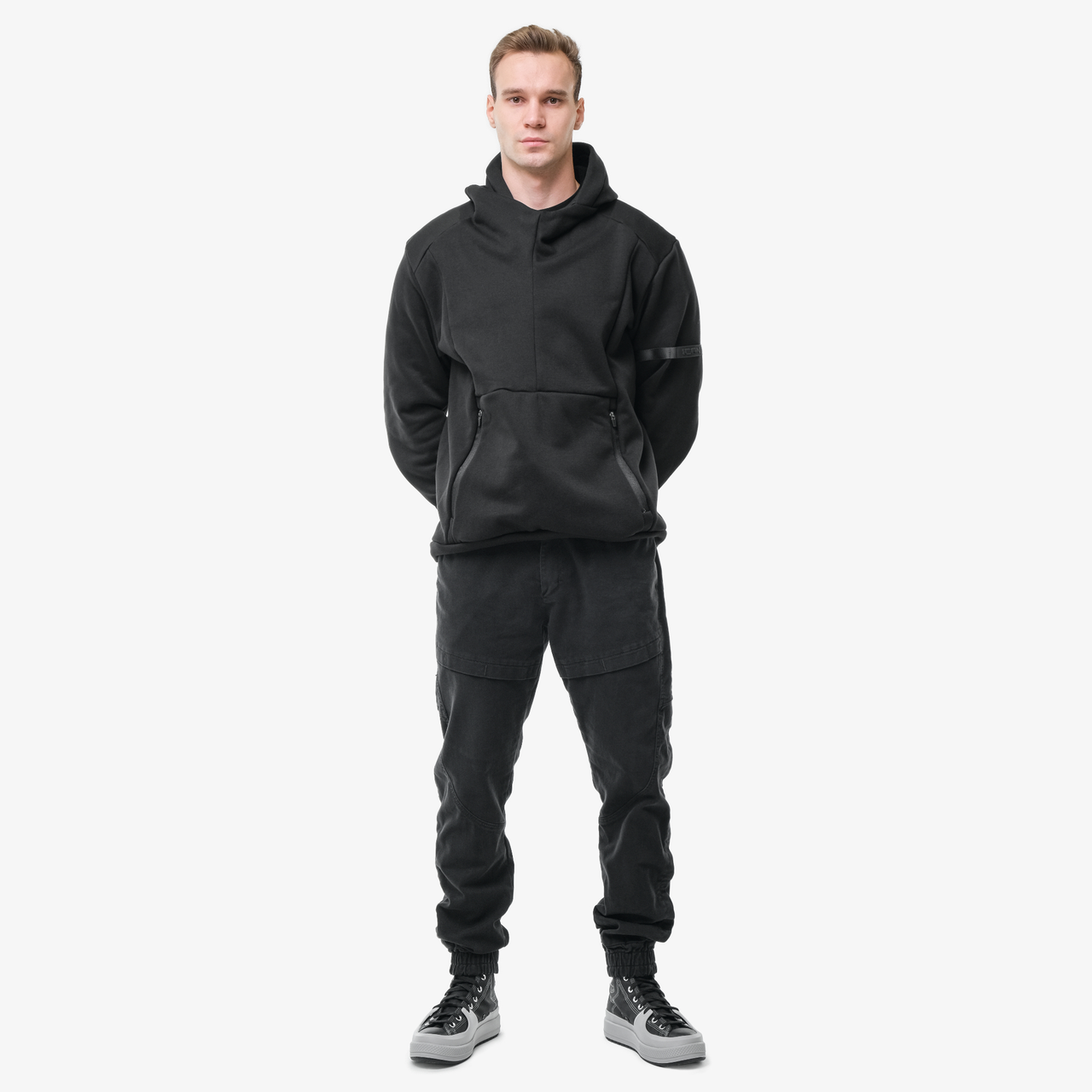 Джоггеры 09063 черный