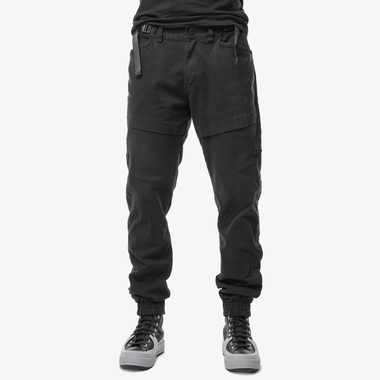 Джоггеры 09063 черный