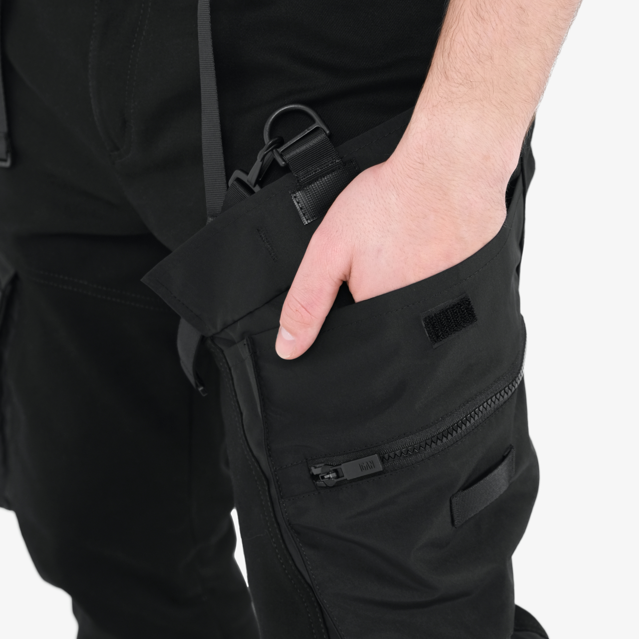 Брюки 09072 черный