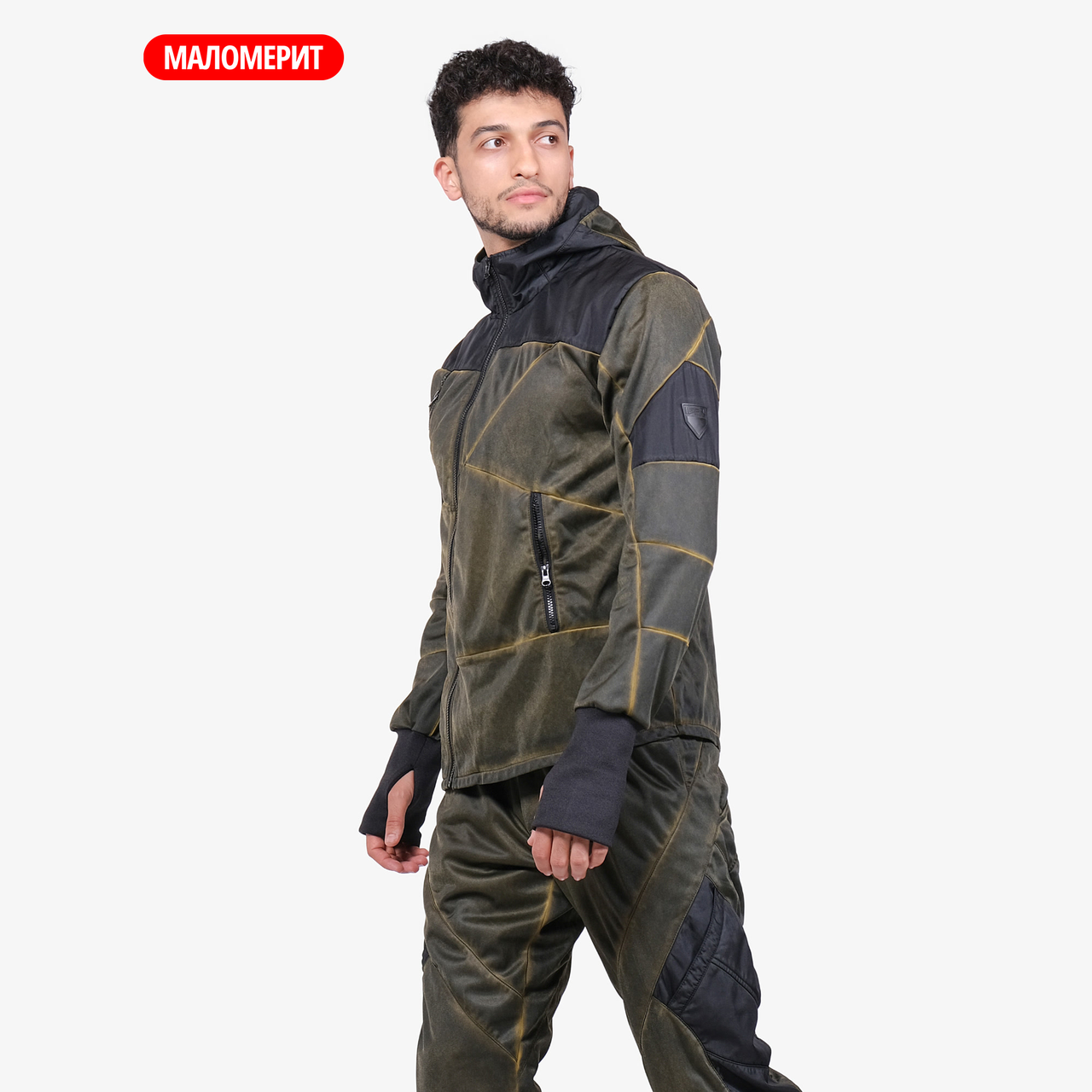 Костюм спортивный 0701 зеленый