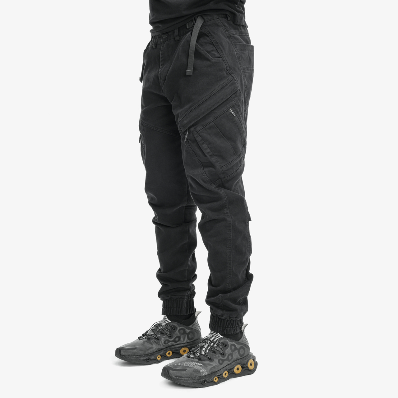 Джоггеры 09076-3/6 черный