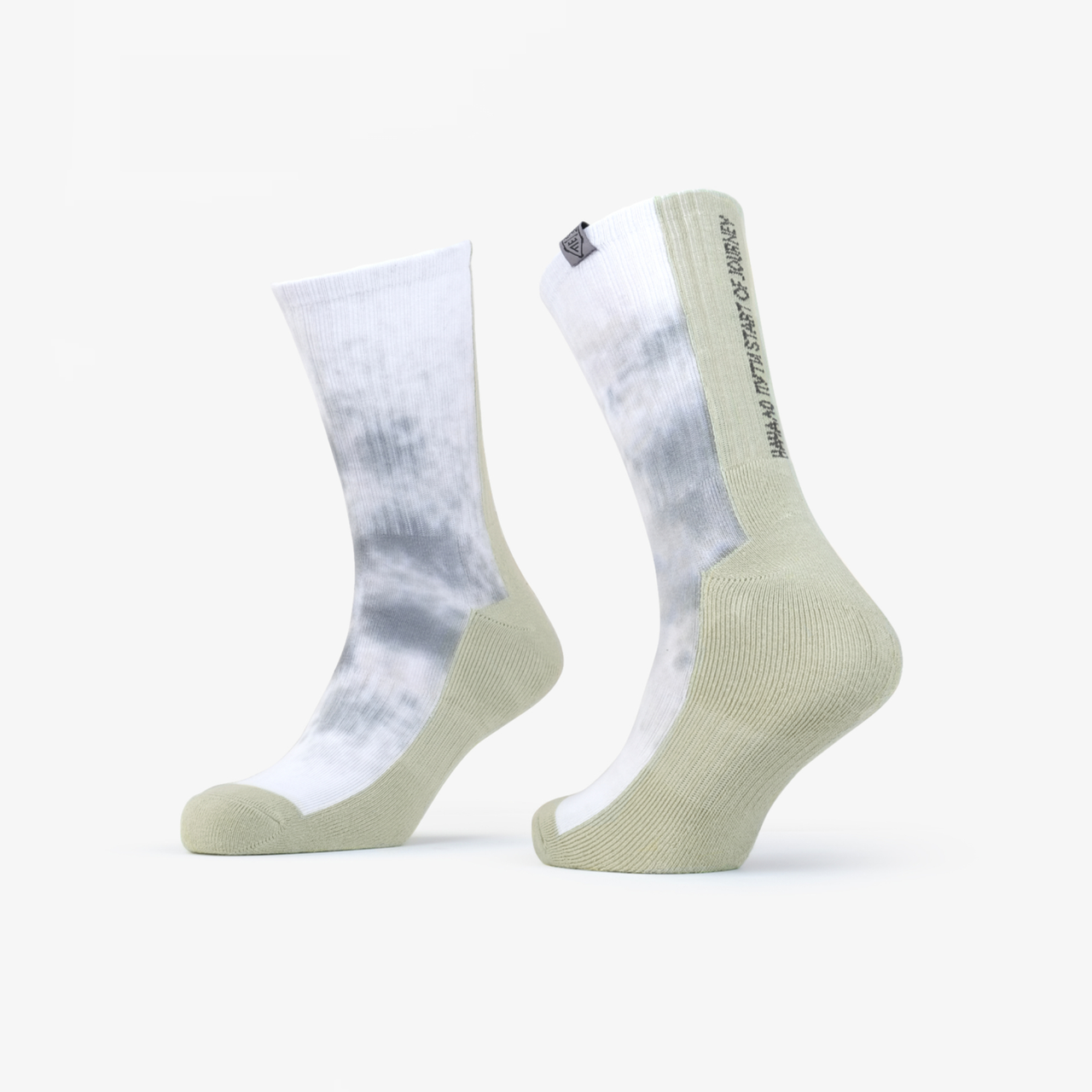Носки 2601 IGAN × FANATIC EFFECT olive valley crew sock