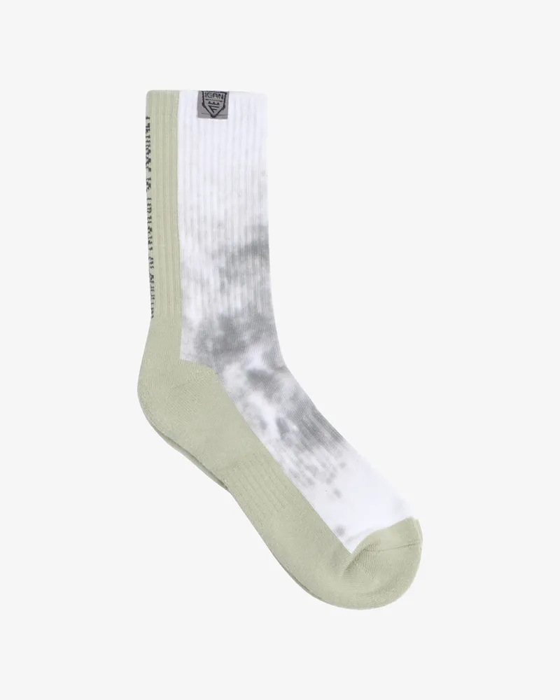 Носки 2601 IGAN × FANATIC EFFECT olive valley crew sock