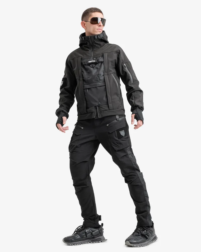 Куртка 0422 черный SoftShell®