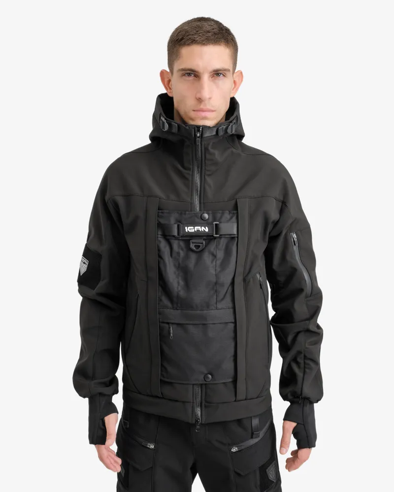 Куртка 0422 черный SoftShell®