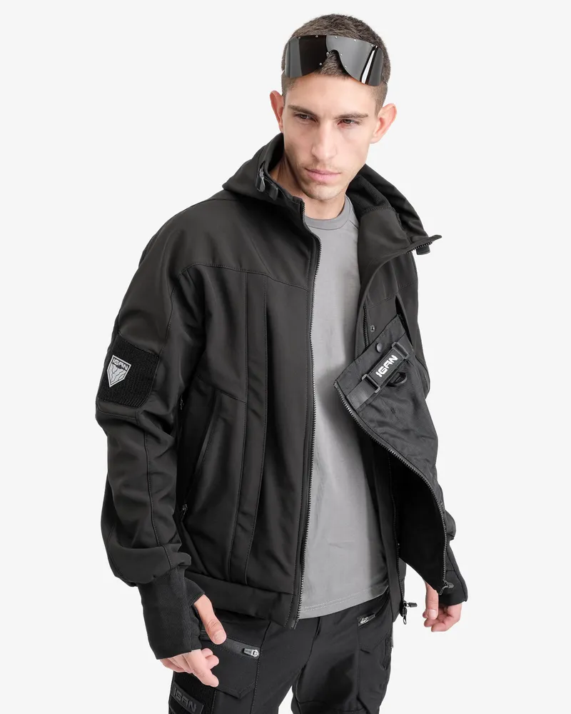 Куртка 0422 черный SoftShell®