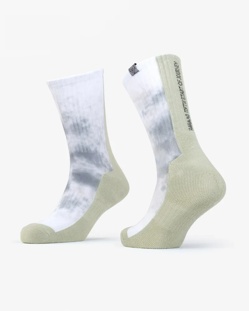 Носки 2601 IGAN × FANATIC EFFECT olive valley crew sock