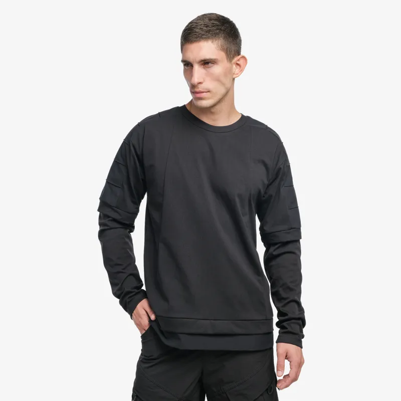 Лонгслив 0224 черный