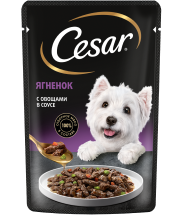 Влажный корм CESAR<sup>&reg;</sup> нежный ягненок с овощами