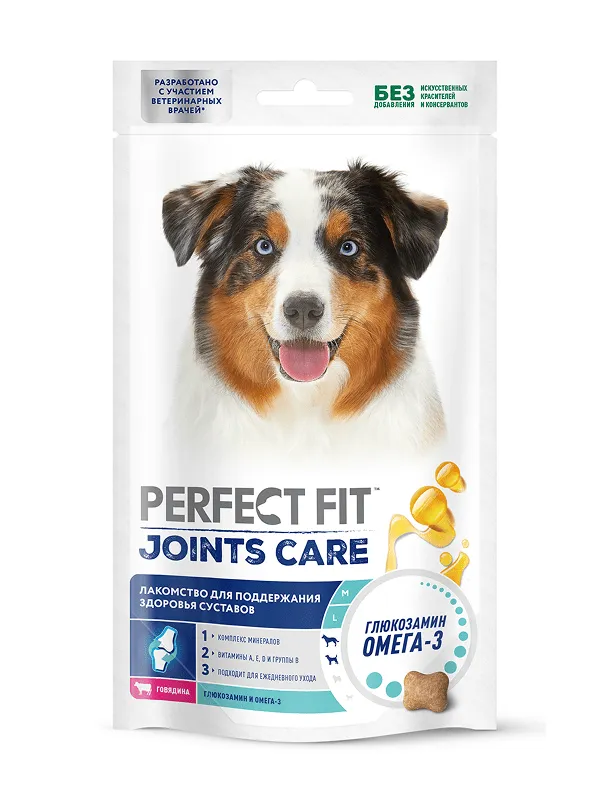 Функциональное лакомство для поддержания здоровья суставов PERFECT FIT™ JOINTS для собак