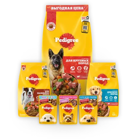 Мясо в корме PEDIGREE®
