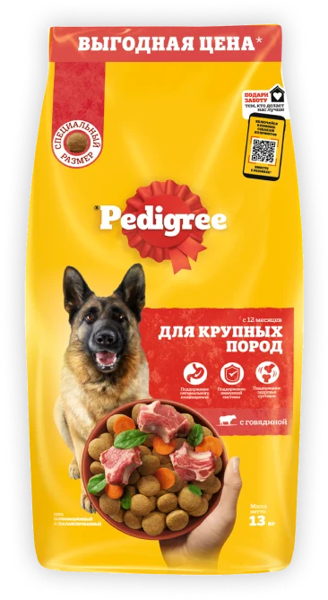 Как PEDIGREE® учитывает особенности собак