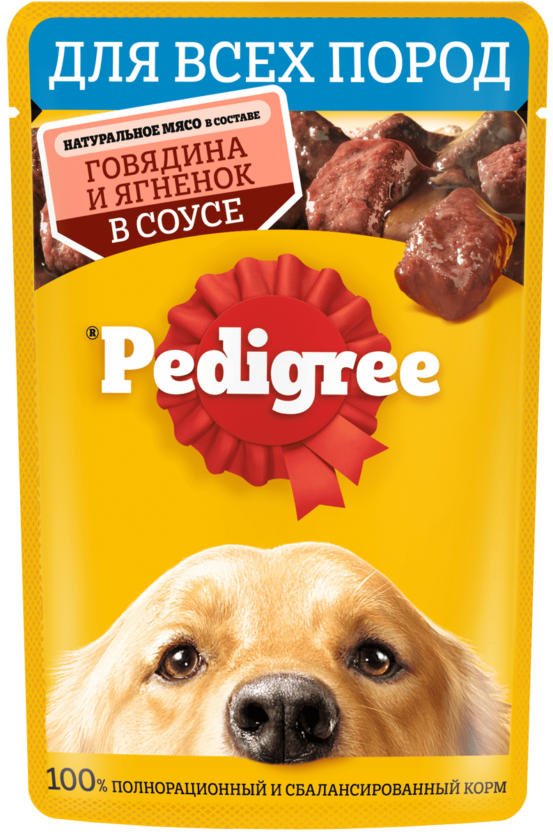 PEDIGREE® для взрослых собак всех пород