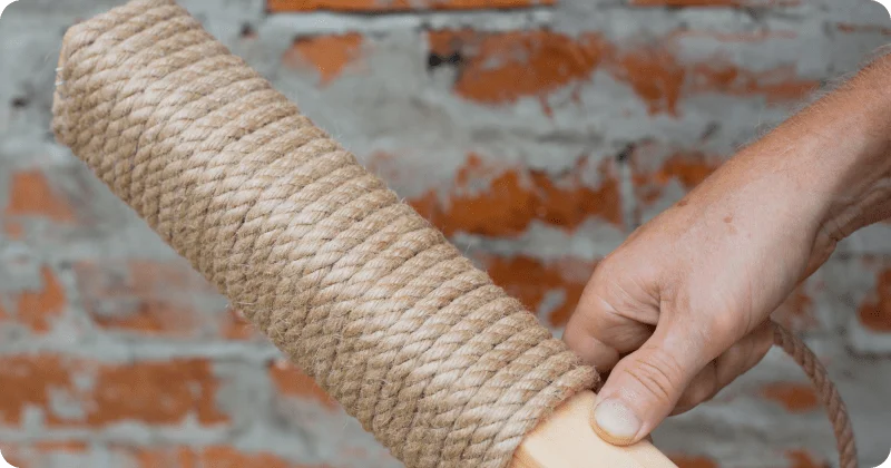 Когтеточка из джута или сизаля