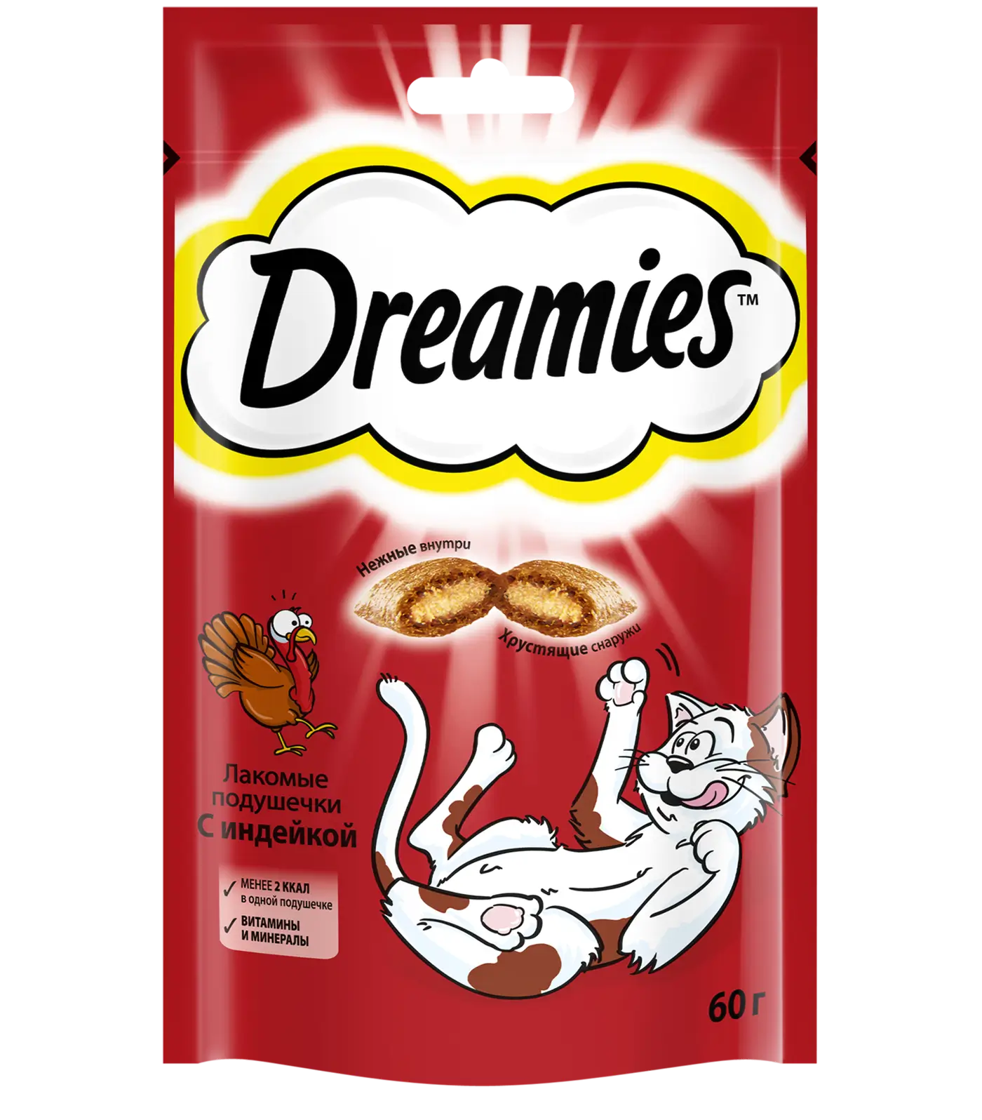 Dreamies™ Индейка 60 г