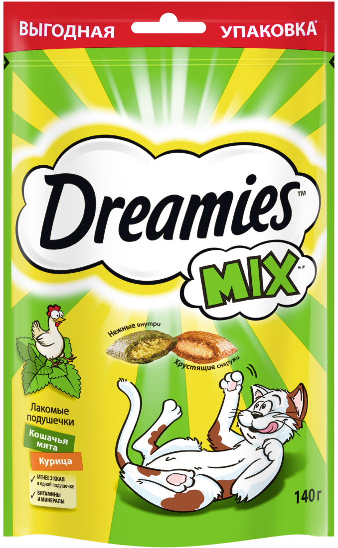 Dreamies™ кошачья мята и курица