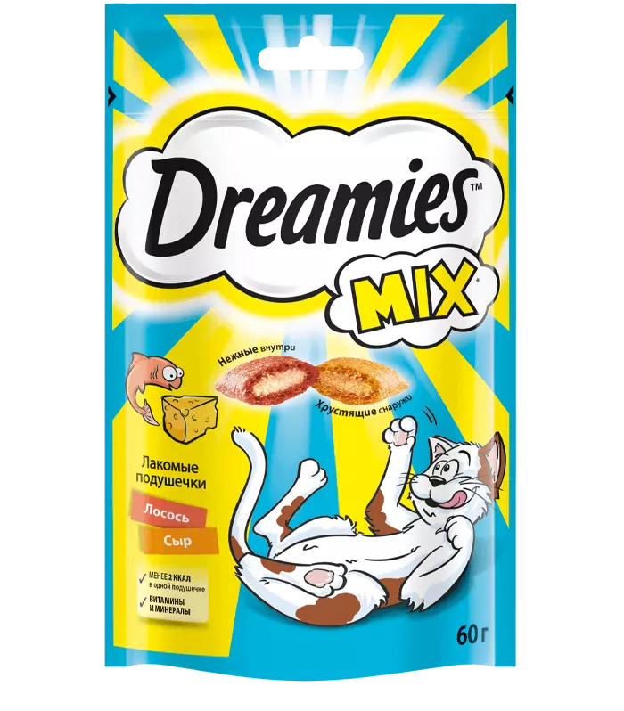 Dreamies™ MIX Лосось и Сыр