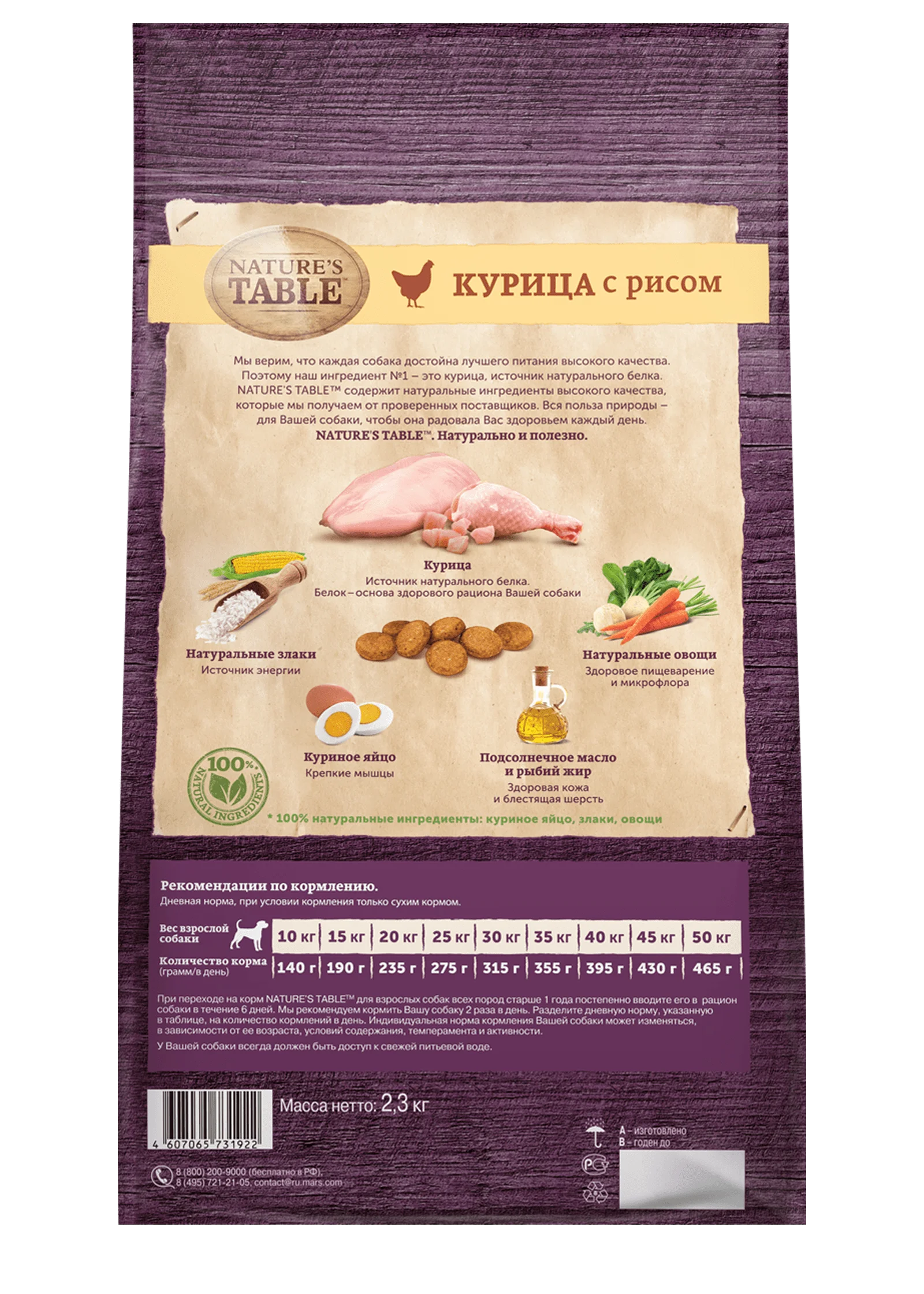 Пачка корма