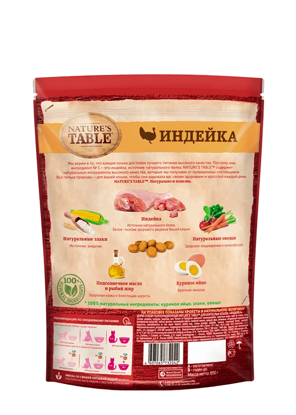Пачка корма