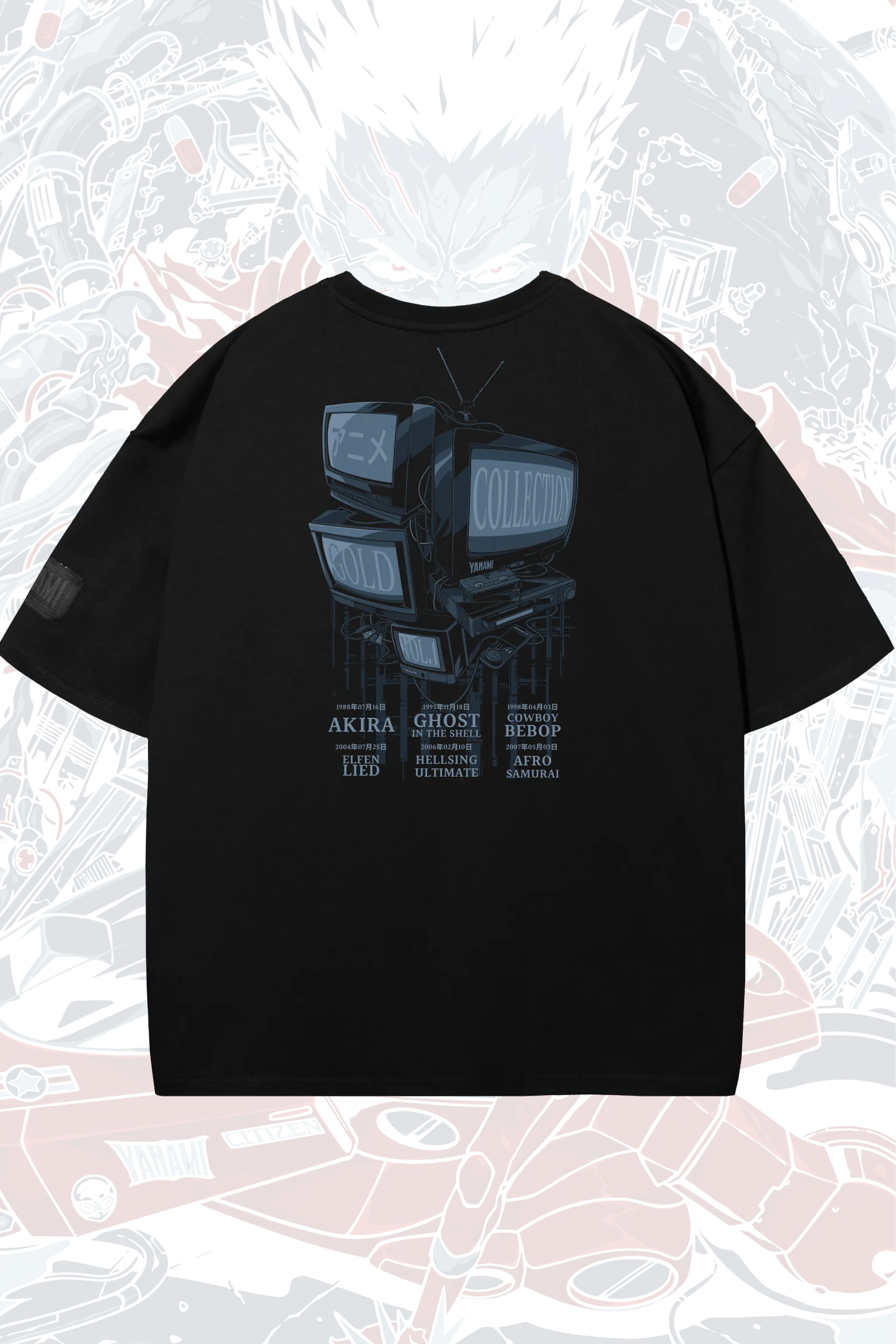 Оверсайз футболка Акира 2