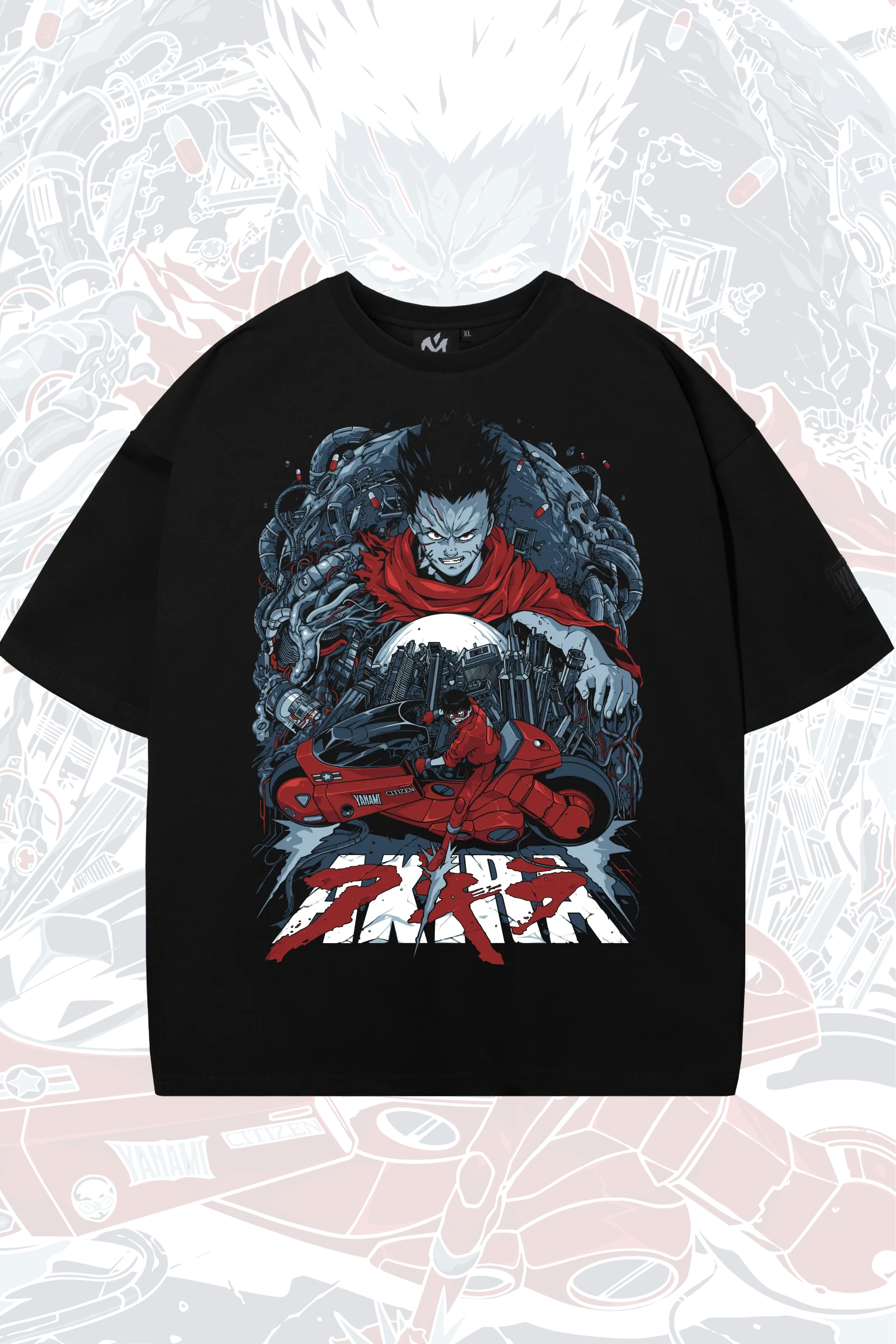 Оверсайз футболка Акира 1