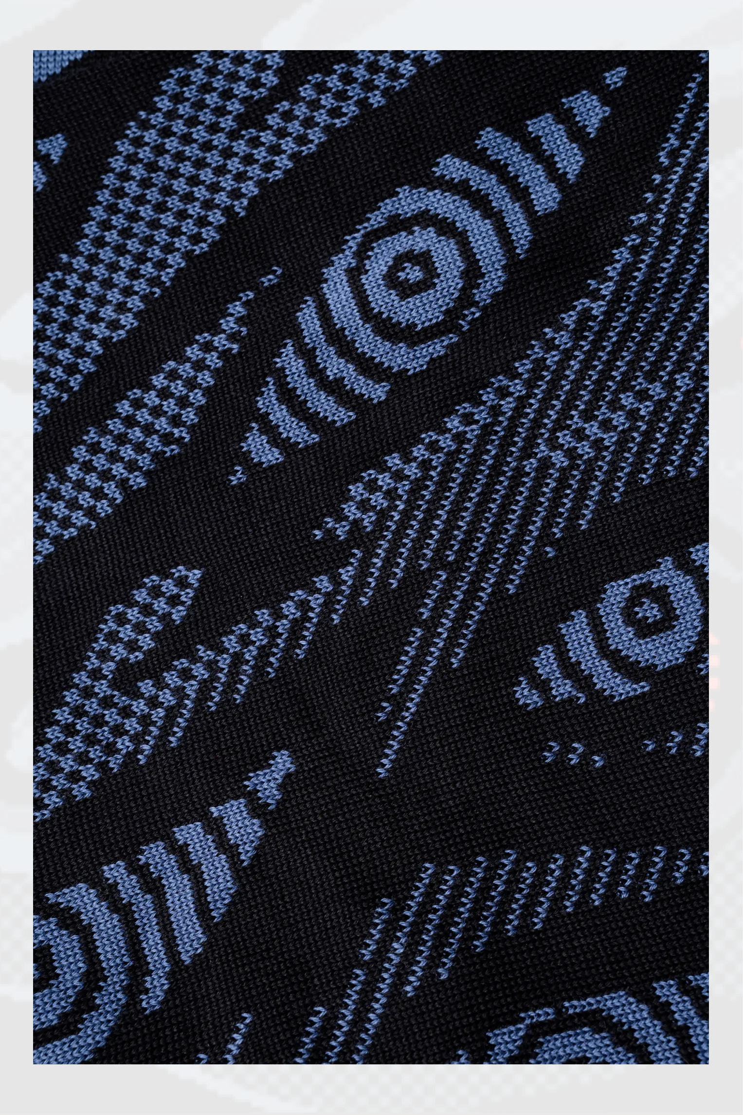 Большой шарф Демон Лисы 6