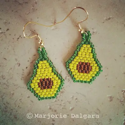 Avocado Earrings