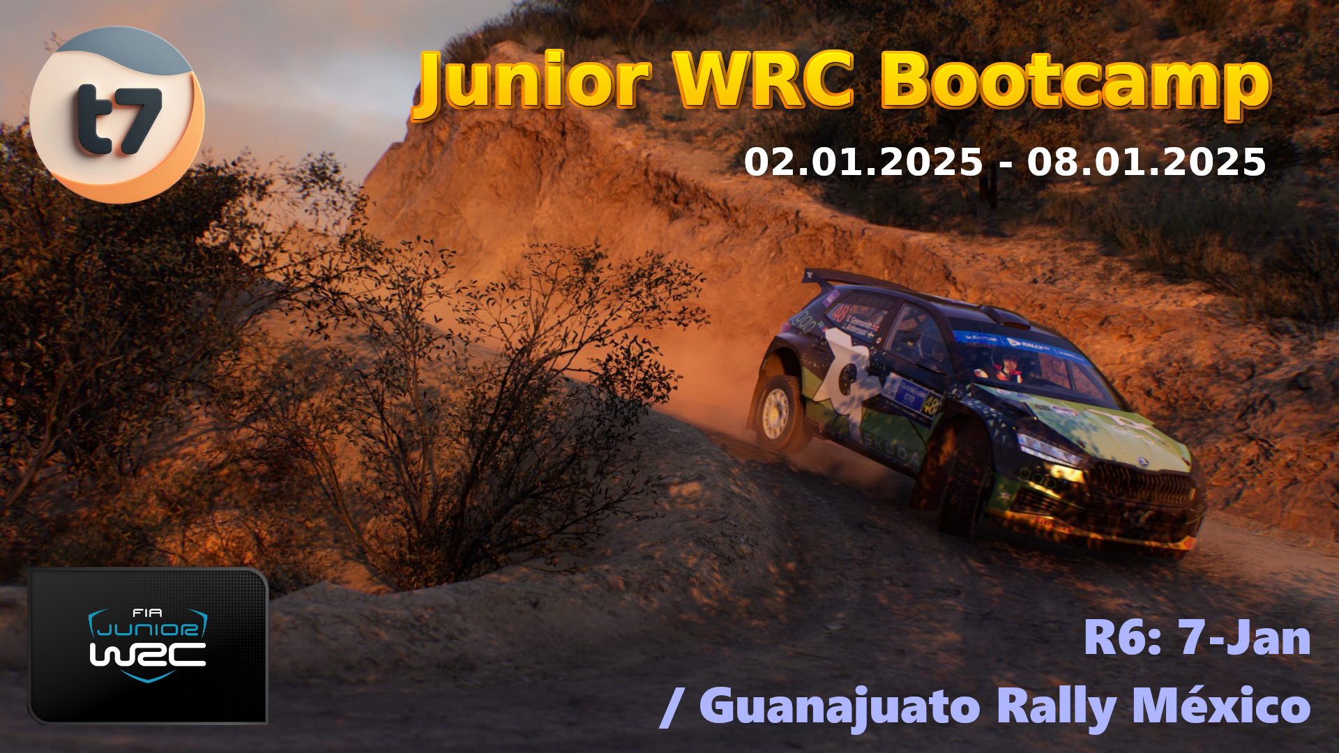 t7: Junior WRC Bootcamp (Winter 2025)