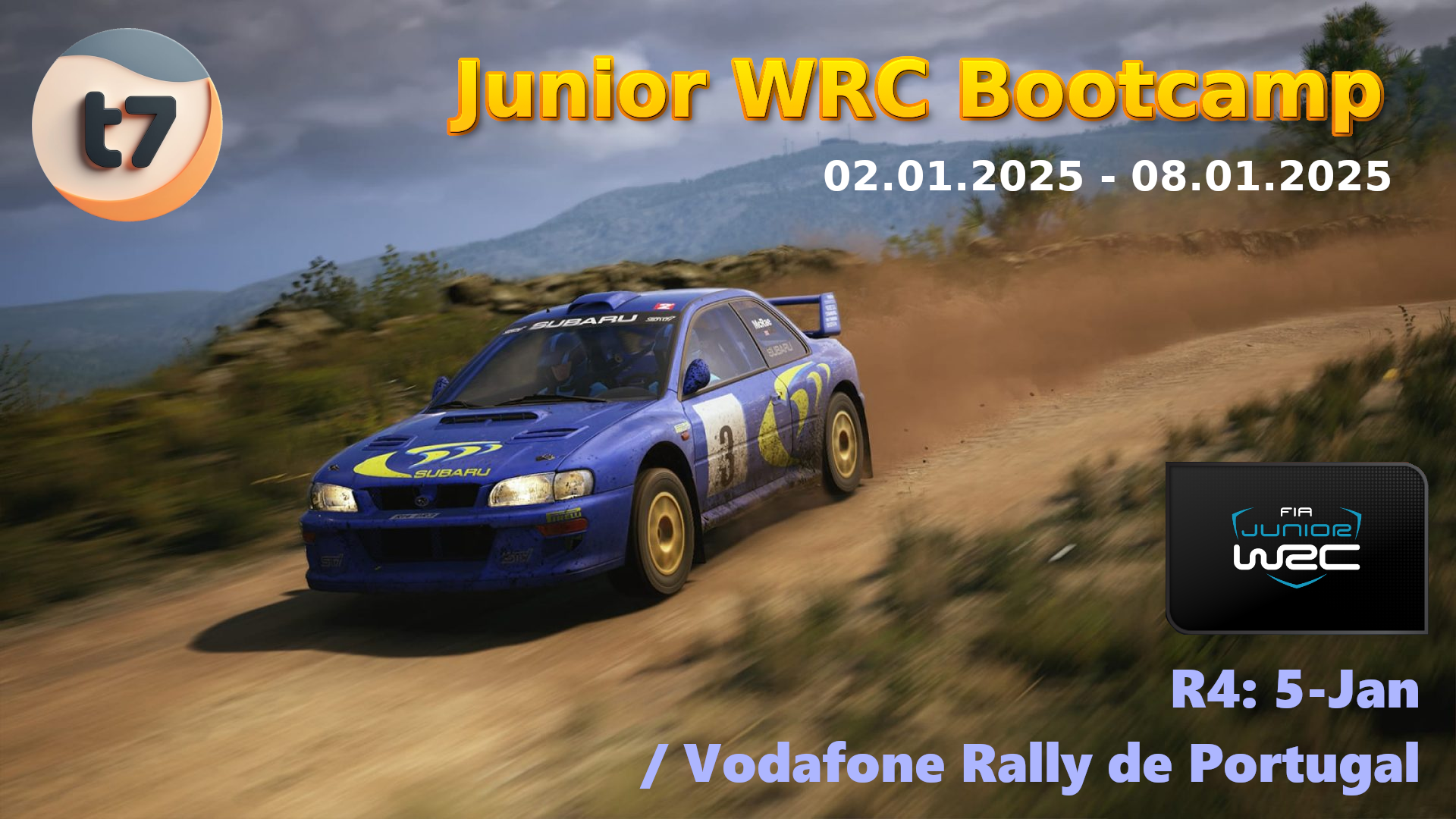 t7: Junior WRC Bootcamp (Winter 2025)