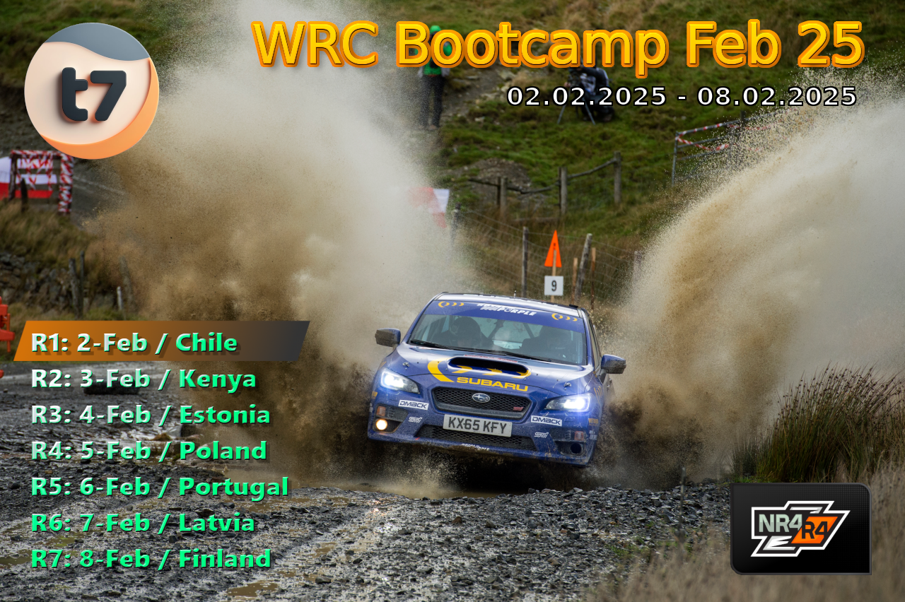 t7 WRC Bootcamp (Feb 2025)