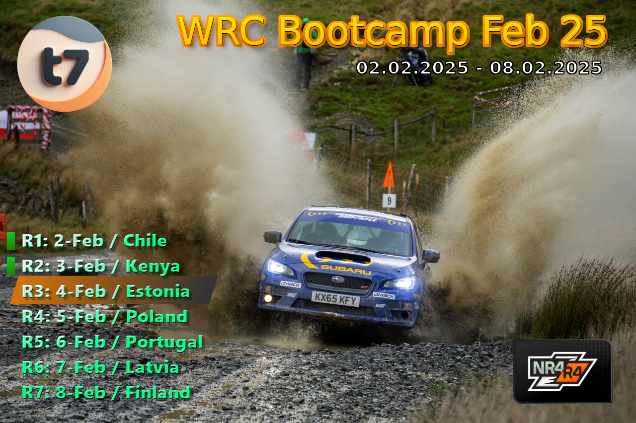 t7 WRC Bootcamp (Feb 2025)