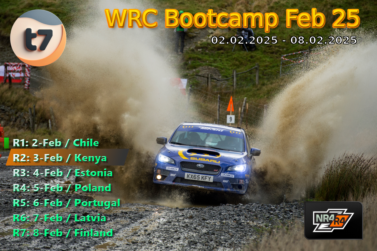 t7 WRC Bootcamp (Feb 2025)