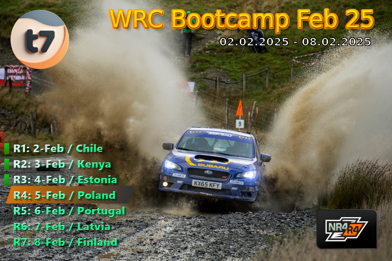 t7 WRC Bootcamp (Feb 2025)