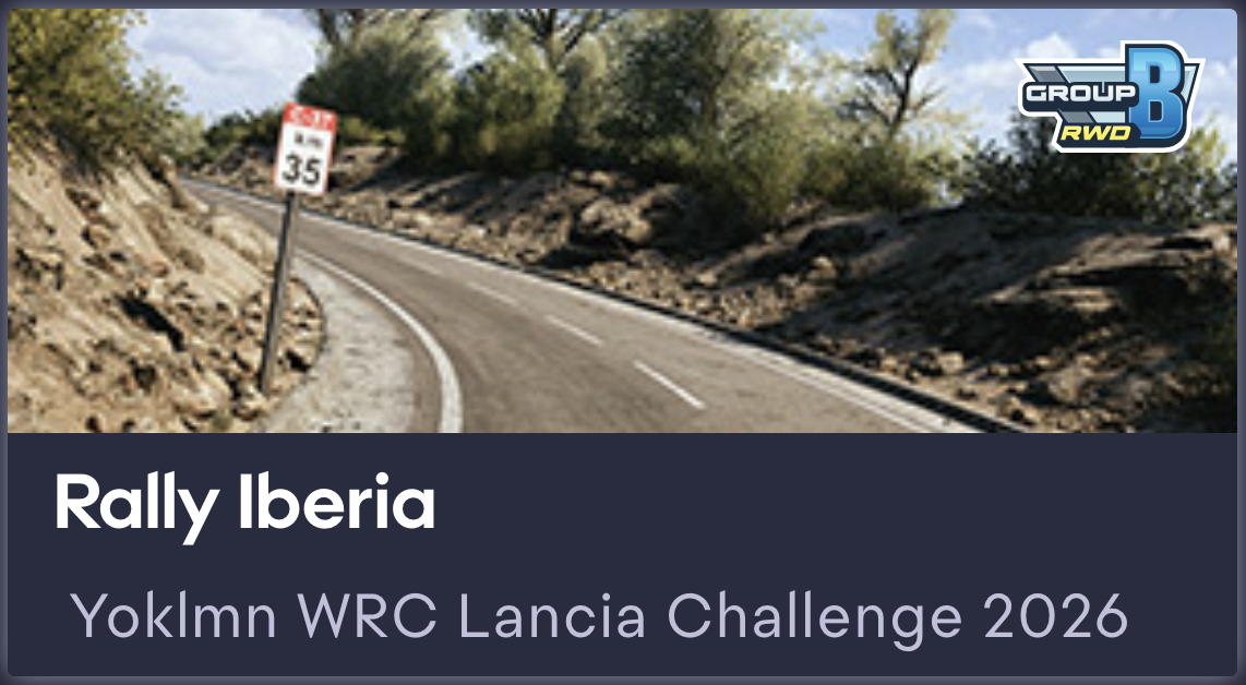Yoklmn WRC Lancia Challenge 2026