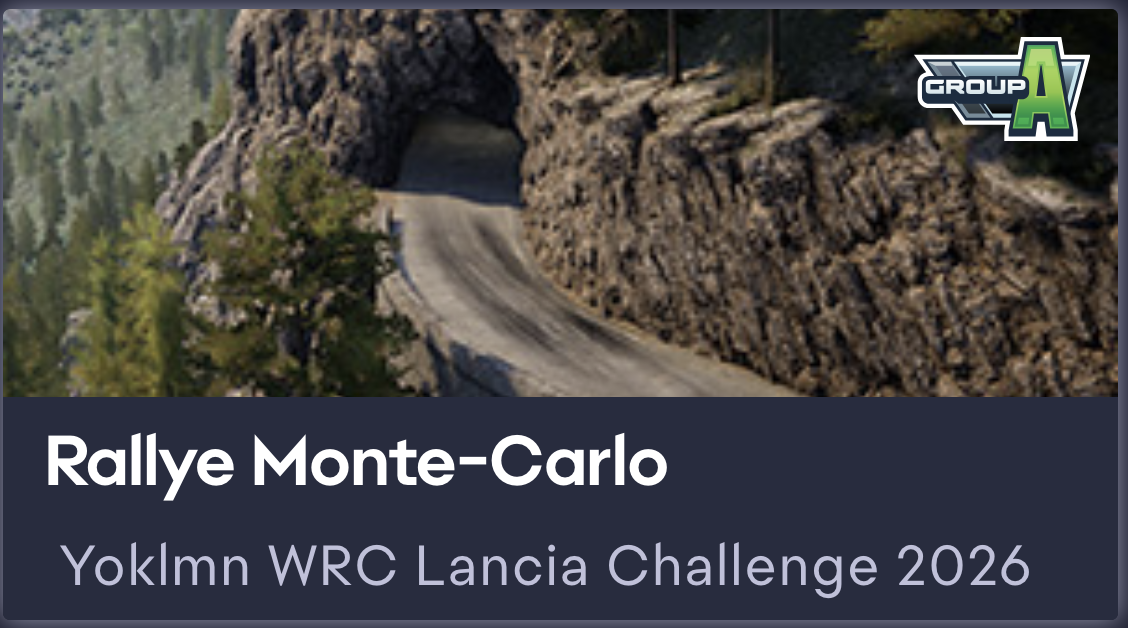 Yoklmn WRC Lancia Challenge 2026