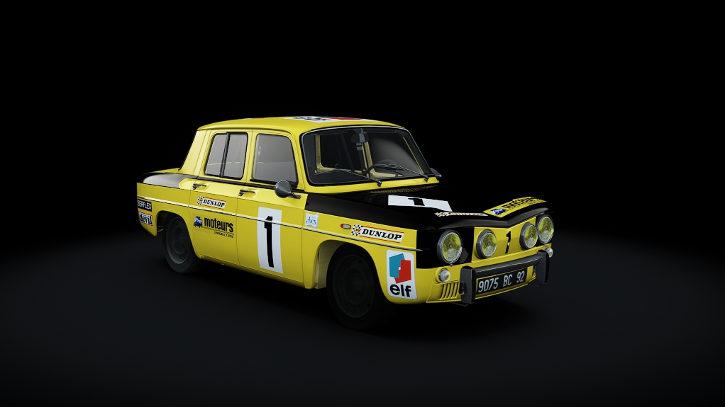 Renault 8 Gordini Cup
