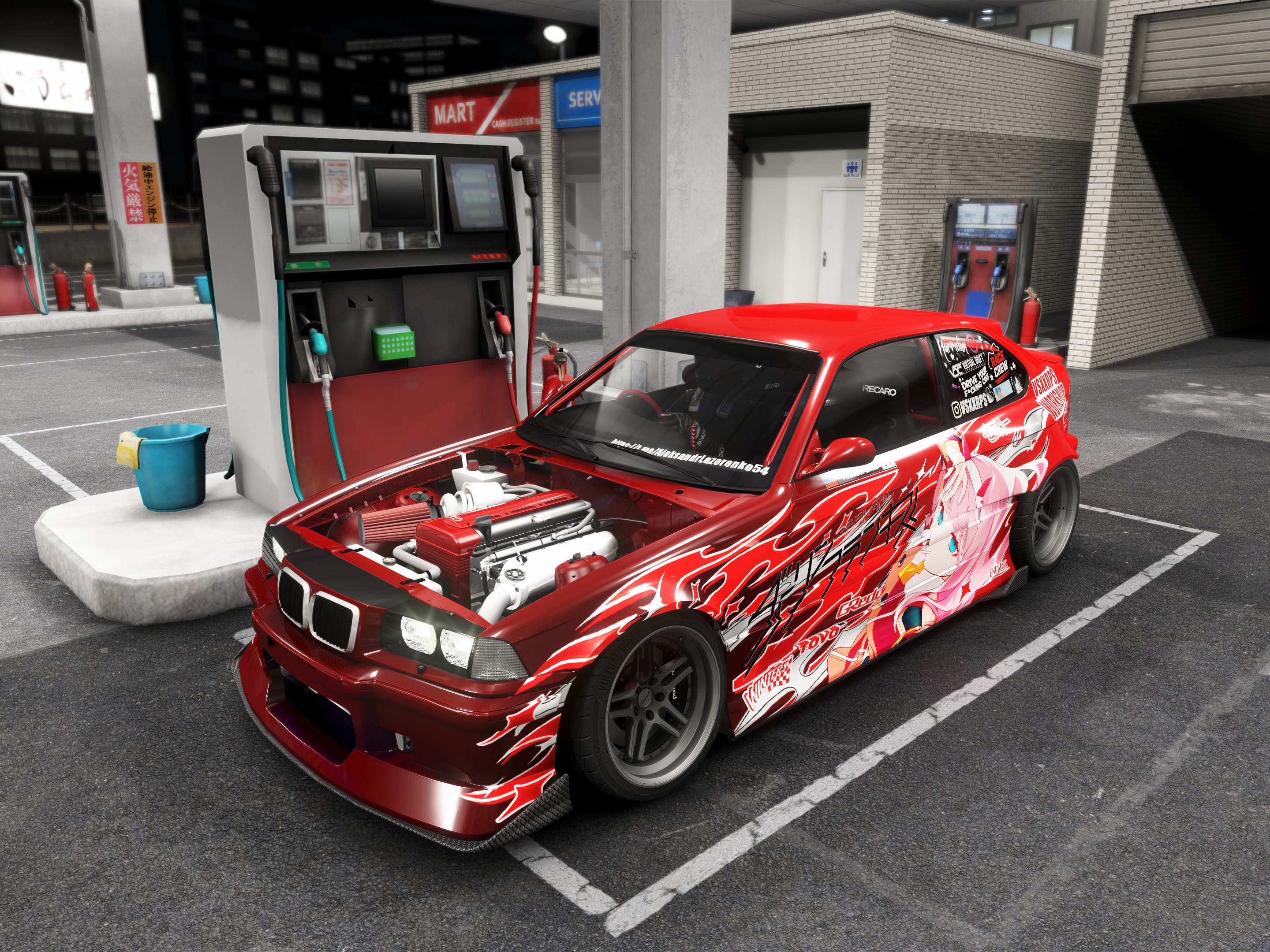 Сборка и переделка автомобилей в assetto corsa