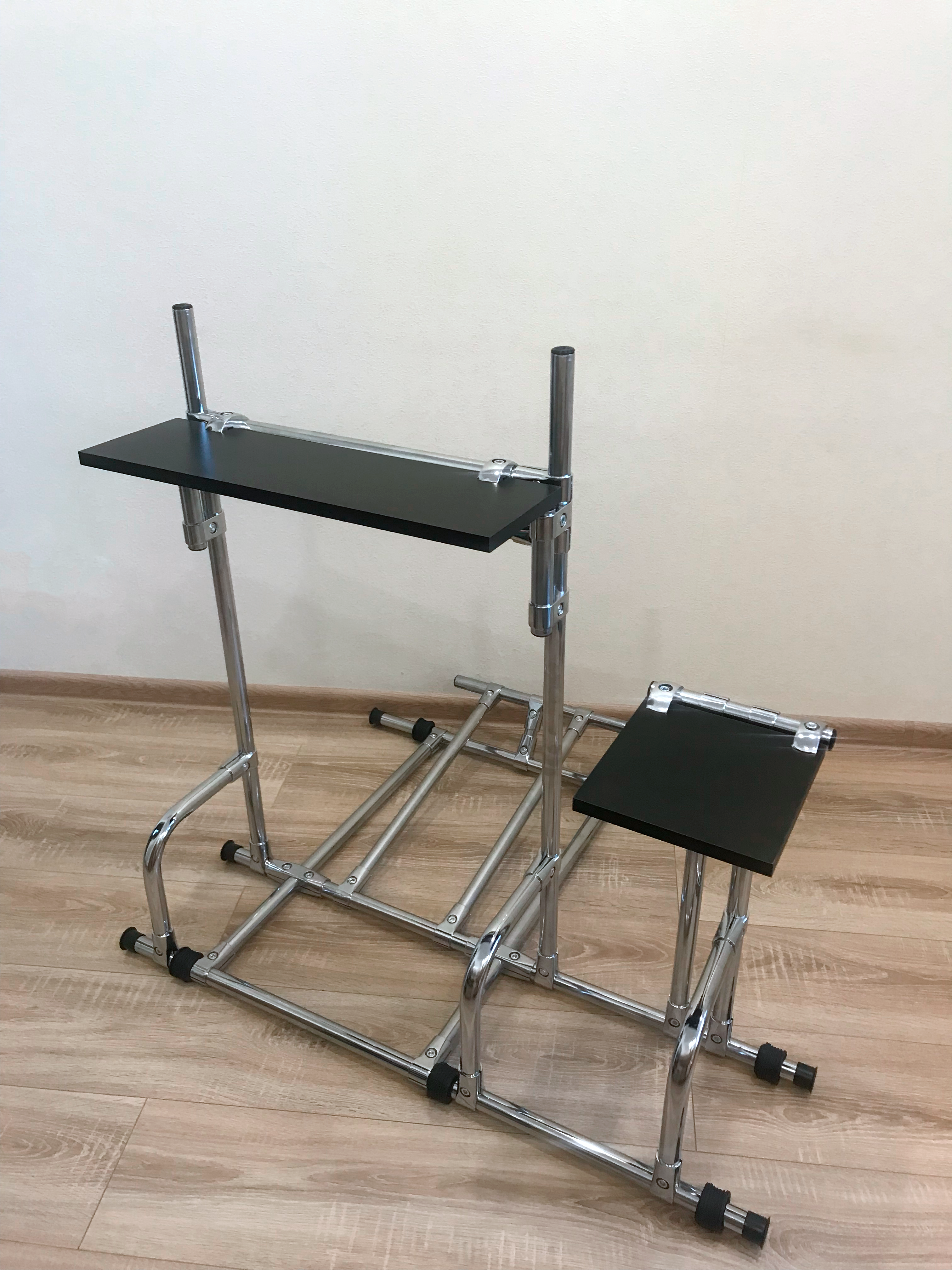 Универсальная стойка для игрового руля с кпп