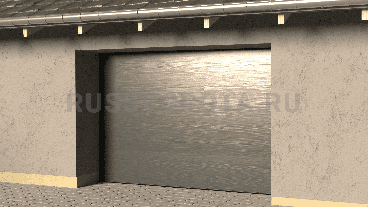 Ворота Doorhan секционные бытовые стальные (металл) - полотно из сэндвич-панелей