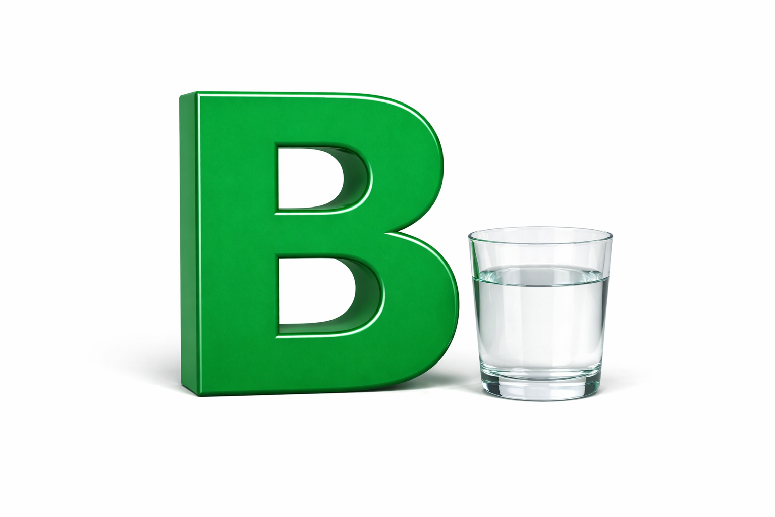 letter В