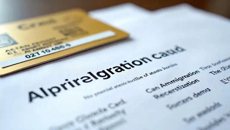 alien registration number