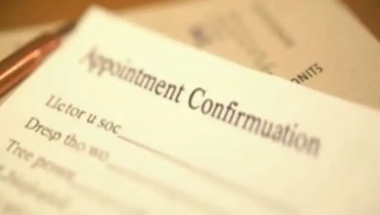 appointment letter